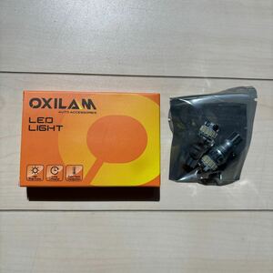 OXILAM T16 LED バックランプ 爆光 T16 バックランプ キャンセラー内蔵 Canbus T15 W16W 無極性 バックランプ ホワイト (2個入)