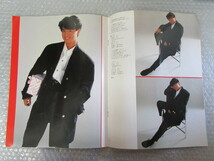 高橋良明/STAY WITH ME 写真集 & カセットテープ 直筆サイン入 1988年/ファースト・コンサート パンフレット付/稀少 レア_画像7