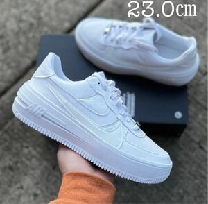 23.0㎝ 厚底 NIKE AIRFORCE1 PLT.AF.ORMナイキ エアフォース1