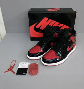 NIKE ナイキ AIR JORDAN 1 RETRO HIGH OG エアジョーダン 1 レトロハイ オリジナル パテント 555088-063 スニーカー メンズ 28.5cm