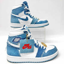 Nike WMNS Air Jordan 1 High OG 'Denim' ナイキ ウィメンズ エアジョーダン1 ハイ OG 'デニム' DM9036-104 サイズ24.5cm_画像2