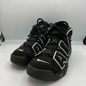 NIKE 414962-002／エアアップテンポ／AIR MORE UPTEMPO エアモアアップテンポ スニーカー 25.5cm ブラック ナイキ