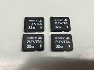 【1円スタート！4枚まとめ売り！】「PlayStation Vita メモリーカード 32GB」プレステ ビータ セット SONY