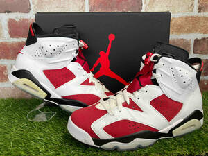 NIKE/ナイキ/Air Jordan 6 Carmine (2021)/エアジョーダン/カーマイン/CT8529-106/us9.5/27.5cm