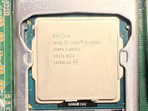【確認動画】D61011 CPU Intel Core i5-3550S SR0P3 3.00zGHz 動作品 　中古　 