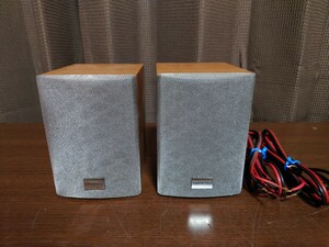 オンキョー ONKYO コンパクトサイズ　サテライトスピーカー　D-L1X 動作品スピーカーコード付きです！