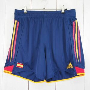 アディダス adidas スペイン代表 2004-2005シーズン ホーム レプリカショーツ(2XO)ネイビー/600183