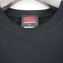 カンタベリー CANTERBURY WE ARE スガダイラーズ 半袖プリントTシャツ(XL)ブラック_画像2