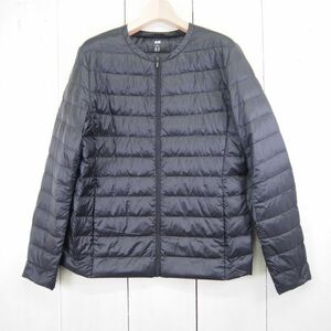 ユニクロ UNIQLO ウルトラライトダウンコンパクトジップジャケット(XL)ブラック/211-173347/837