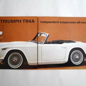 トライアンフ TR4A カタログ Triumph TR4A Brochureの画像2