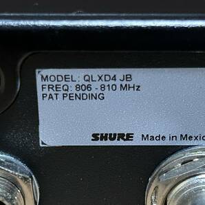 【中古品】 デジタルワイヤレス受信機 SHURE QLXD4 JB の画像10