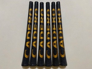 ●新品未使用●CADERO●カデロ　2×2　UT（BLなし）　ブラック×ゴールド●6本セット●検：ゴルフプライド、GOLF