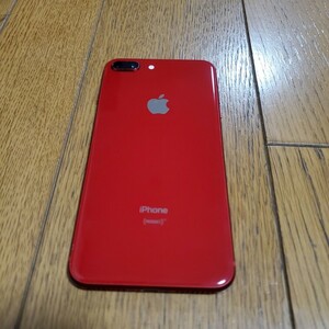 iPhone8Plus　バッテリー83％ 64GB 3D801J/A　 レッド 　SIMロック解除済み　