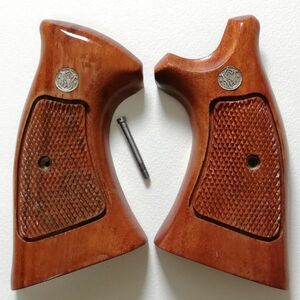 S&W company original M19 other K frame sk air bag to for Target wooden grip Roader cut 