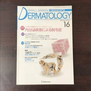 小動物皮膚科専門誌 Small Animal Dermatology 2012年　内分泌疾患による脱毛症　インターズー　獣医学　動物病院　【A36】