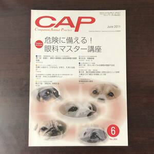 ＣＡＰ　小動物獣医師　臨床総合誌　2011年　危険に備える！眼科マスター講座　獣医学　動物病院【A36】