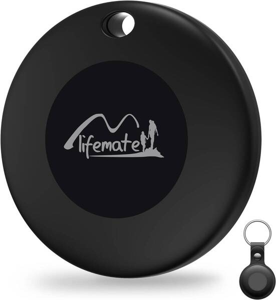 LifeTag スマートタグ マートトラッカー 紛失防止タグ 小型防水GPSタグ、忘れ物防止、Appleの「探す」(iOSのみ対応) (1個入り)