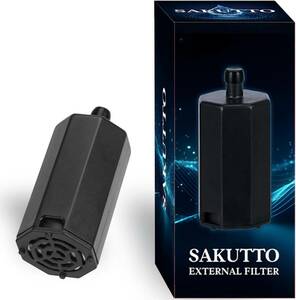 【外付けフィルター単品】SAKUTTO 電動浄水器 交換用 外付けフィルター カートリッジ フィルター 携帯浄水器 【日本正規品】