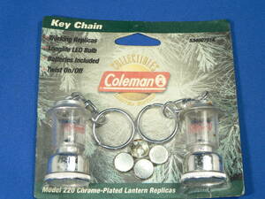  Coleman lantern Key Chain key chain key holder 2 piece pack model 5340C701K unused goods collection C-2