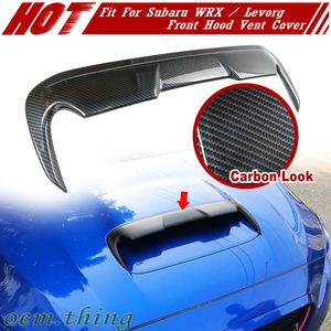 カーボンボンネットエアスCooプCover 2015-2021 Subaru WRX STI レヴォーグ VM4/VMG リアルカーボン製 V2 TYPE