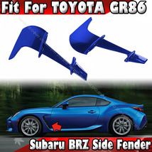 【何色でも塗装可能】サイド フェンダーカバー トヨタ GR86 スバル BRZ ZN8 ZD8 塗装費込 エアロ ガーニッシュ ABS製 2021-2024_画像1