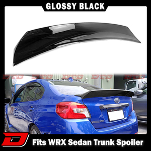 【何色でも塗装可能】D3 Type スバル WRX STI S4 VA系 セダン 塗装費込 リア トランクスポイラー ウィングスポイラー 2015-2021