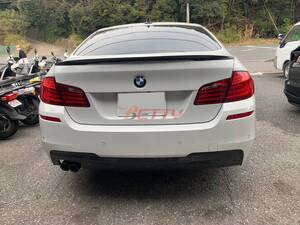 【何色でも塗装可能】P Type BMW 5シリーズ セダン F10 ABS 塗装費込 リア トランクスポイラー ウィングスポイラー 2010-2017