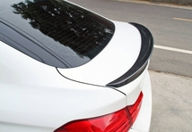 カーボントランクスポイラー 2014-2020 BMW 4シリーズ F36 グランクーペ ウイング リアスポイラー P TYPE リアルカーボン製_画像5