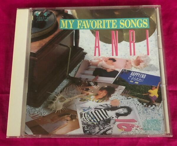 MY FAVORITE SONGS・16曲・ANRI・CD・中古品一枚分／ケースBOX擦り傷有り