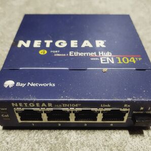 NETGEAR ネットギア Ethernet HUB イーサネットハブ 本体のみ 4Port 10BASE-T EN104TP