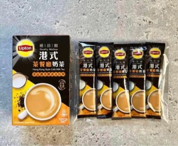 【香港限定】香港Lipton 港式茶餐廳茶　19g×10包　賞味期限最新