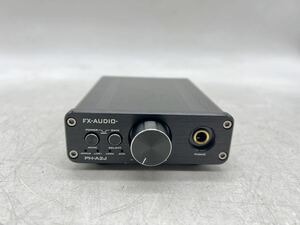 【1円スタート】FX-AUDIO- PH-A2J ブラック Hi-Fiヘッドホンアンプ TPA6120搭載 電流帰還型 DM0305N