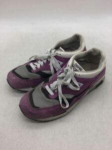 【1円スタート】NewBalance 1500 71/2インチ ENGLAND製 中古 スニーカー 趣味 保管品 コレクション パープル DM0325L