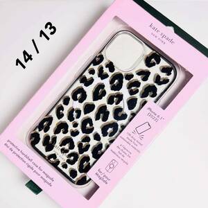 ケイトスペード kate spade iPhone 14 / 13 ケース シティレオパード MagSafe対応