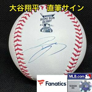  regular goods doja-s large . sho flat autograph autograph ball HR DERBY 2021 MLB Fanatics tent gram Yamamoto ..