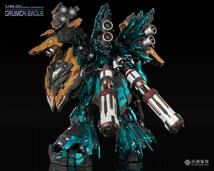 【Blend-Nucleus】1/72 高さ26cm S.Fire-003 Grumdy Eagle ヤクト・ドーガ 合金完成品 メタリック塗装改善版 可動 フィギュア 新品_画像2