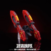 【武装戦限】1/144 HG RG サザビー 用 ダブル・ホーン・ファンネル 拡張ウェポン 改造パーツ 特典付き プラモデル 未組立 新品_画像6