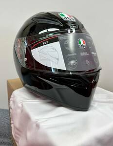 新品 AGV K1S フルフェイスヘルメット カラー：艶ありブラック 欧米仕様 サイズ L 送料込 22,000円 AGHK1SBKL