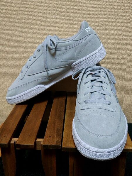 【別注 極美品】Reebok CLUB C Greige Natural Leather Edition /
