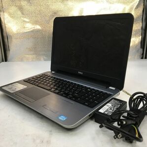 DELL/ノート/HDD 500GB/第3世代Core i3/メモリ4GB/4GB/WEBカメラ有/OS無-240306000838998の画像1