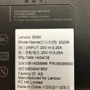 LENOVO/ノート/HDD 500GB/第3世代Core i3/メモリ4GB/WEBカメラ有/OS無-240315000859753の画像6