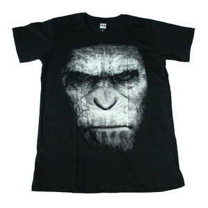 猿の惑星 モンキー チンパンジー アニマルTシャツ おしゃれ ストリート系 スケーター デザインTシャツ メンズTシャツ 半袖 ★E235M
