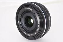 ★新品同様★OLYMPUS オリンパス M.ZUIKO DIGITAL 14-42mm f3.5-5.6 EZ ED MSC 電動ズームレンズ 黒/ブラック 付属品多数★動作確認済_画像2