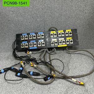 PCN98-1541 激安 パッチパネル パッチ盤 CANARE 1981 CANNON XLR31 XLR32 XLR-3 コネクターパネル 中古 現状品