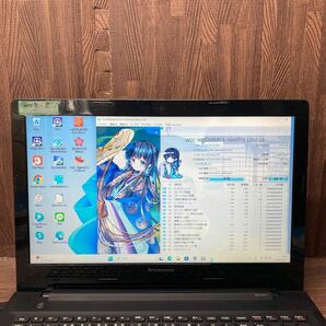 MY3-8 激安 OS Windows11Pro試作 ノートPC Lenovo G50 Core i3 5005U メモリ4GB HDD320GB 現状品の画像2