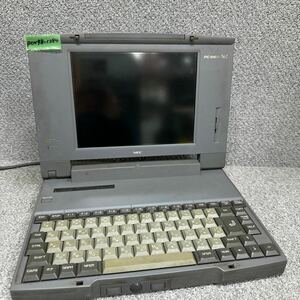 PCN98-1384 super-discount PC98 notebook NEC PC-9821Ne2/340W start-up sound has confirmed Junk including in a package possibility 