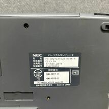PCN98-1410 激安 PC98 ノートブック NEC PC-9821La10/8 通電不可 ジャンク 同梱可能_画像8