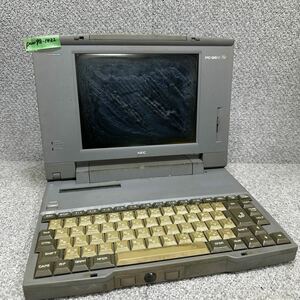 PCN98-1422 super-discount PC98 notebook NEC PC-9821Ne electrification un- possible Junk including in a package possibility 