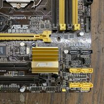 PCN98-1447 激安 マザーボード ASUS B85M-E LGA1150 BIOS立ち上がり確認済み ジャンク_画像4