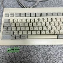 PCN98-1467 激安 キーボード NEC PC-9801R PC98用 動作未確認 ジャンク_画像3